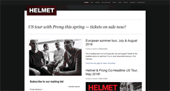 Desktop Screenshot of helmetmusic.com